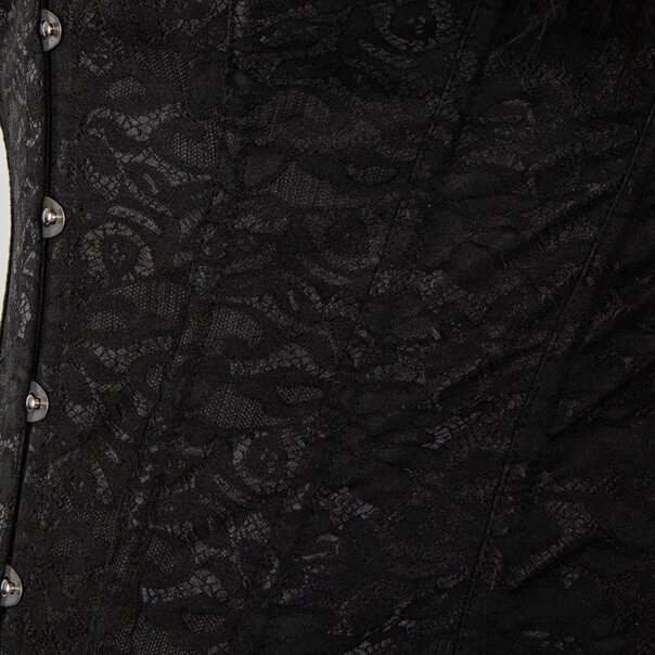 Innocent Twilight Lace Corset (Black) | Blue Banana