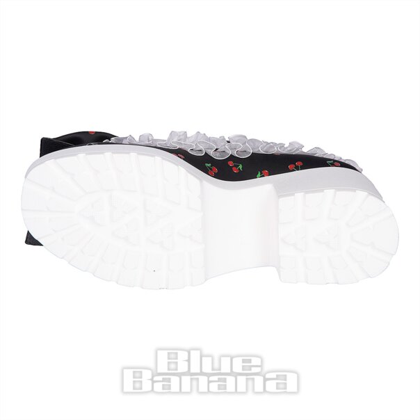 Koi Cherry Bakewell Platform Frill Mary Jane Scarpe | Scarpe Kawaii