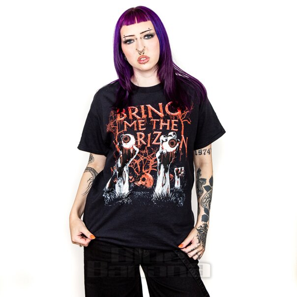 Bring Me The Horizon Occhi Ufficiali Del Cimitero Maglietta (Nero) | Blue Banana