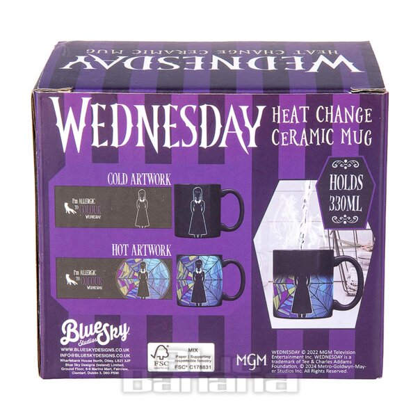 Offizieller Wednesdays-Farbwechselbecher (Mehrfarbig) | Blaue Banane