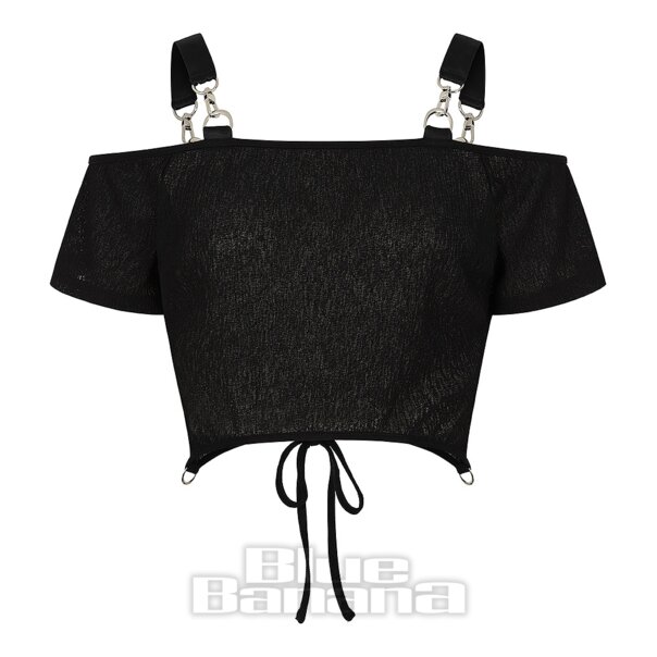 Banned Ravenna Top (Black) | Blue Banana