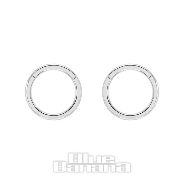 Blue Banana Titan 1,2X8Mm Anillo De Segmento Con Bisagras (Paquete De 2) | Blue Banana"