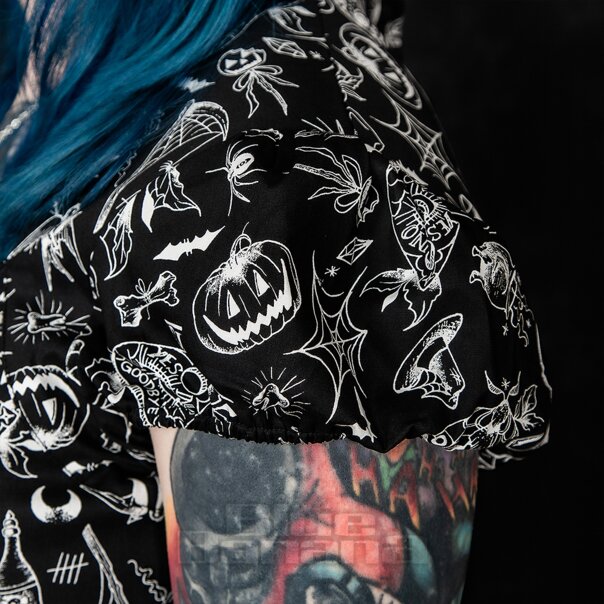 Hell Bunny Mischief Midi Dress (Black) | Blue Banana