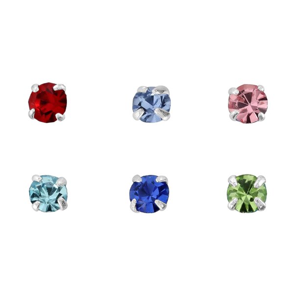 Nose Stud 6pc Set 1.5mm  | Blue Banana