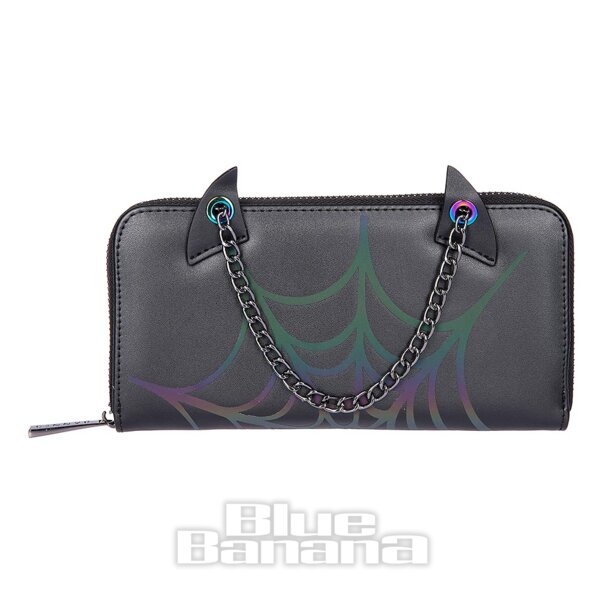 Banned Spider Claw Purse (Black) | Blue Banana
