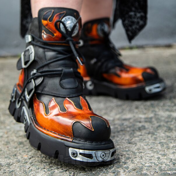 New Rock Ankle Boots | Blue Banana