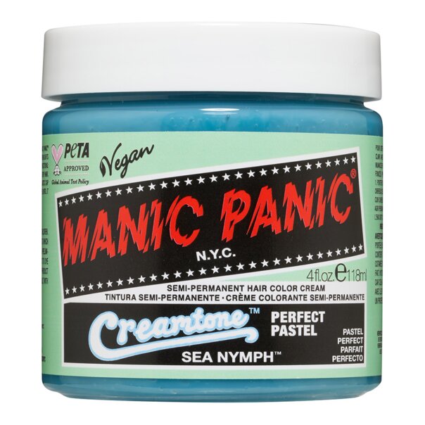 Manic Panic Sea Nymph Semi Permanent Creamtones Perfect Pastel Hair Dye 118ml