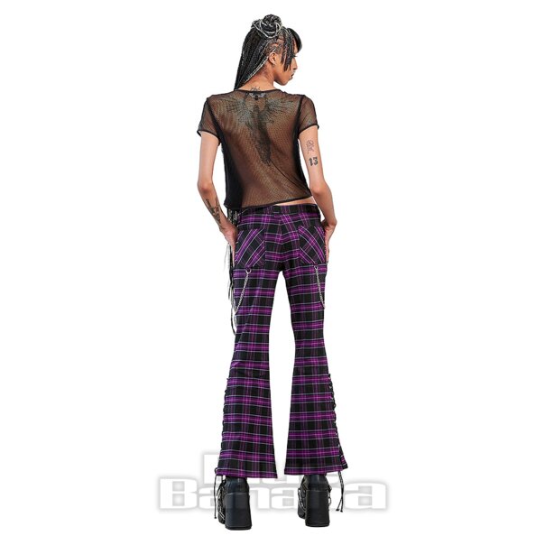 Banned Grunge Grid Top (Black) | Alternative Fashion, Banned Apparel