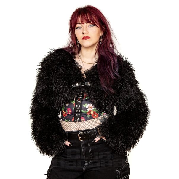 Banned Zafira Jacket (Black) | Blue Banana