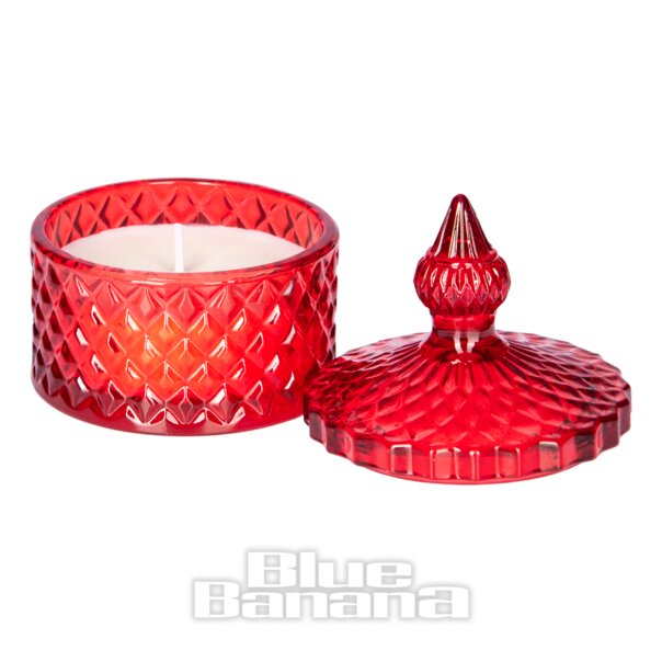 Alchemy Gothic Runden Blutrose-Duftkerze | Gotische Wohndekoration