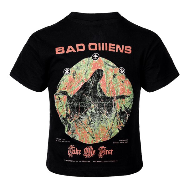 Bad Omens Take Me Crop T-Shirt (Black) | Cropped Band Tees