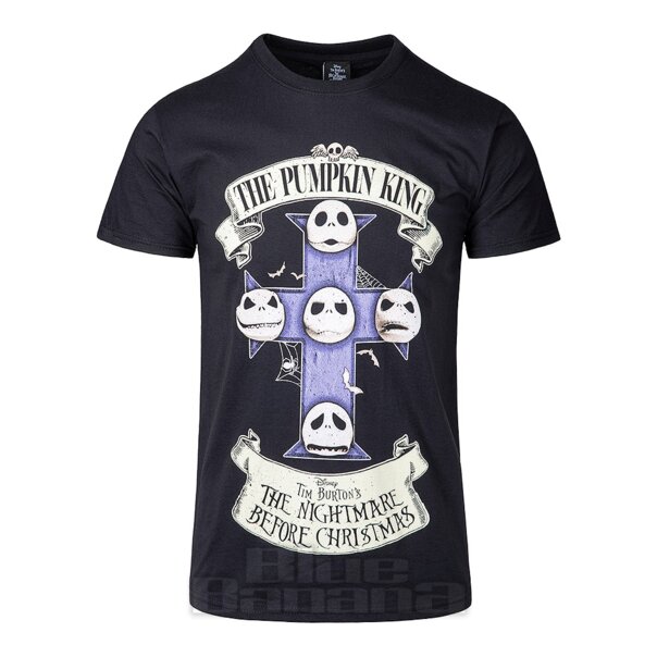 Official Nightmare Before Christmas Pumpkin King T-Shirt (Black) | Blue Banana