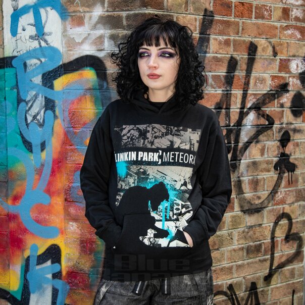 Sweat à capuche Meteora Drip de Linkin Park (noir) | Blue Banana