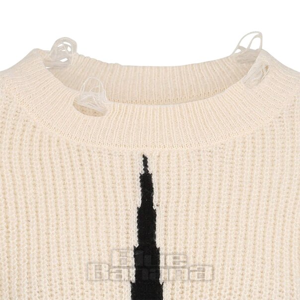 Banned Kara Vex Pullover (Weiß) | Blue Banana