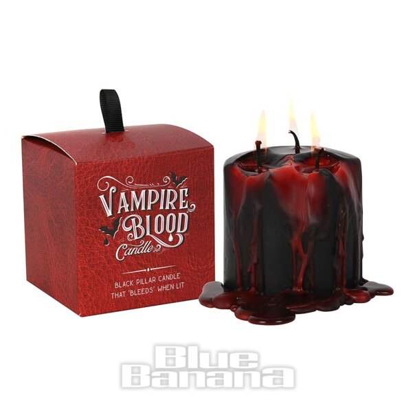 Etwas Besonderes: Vampirblut-Säulenkerze (klein) | Blue Banana Gifts