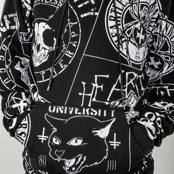 Heartless Dark Academia Hoodie (Black) | Alternative Hoodies