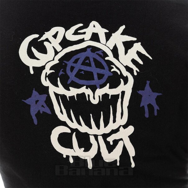 Cupcake Cult I Can Wait T-Shirt (Black) | Blue Banana