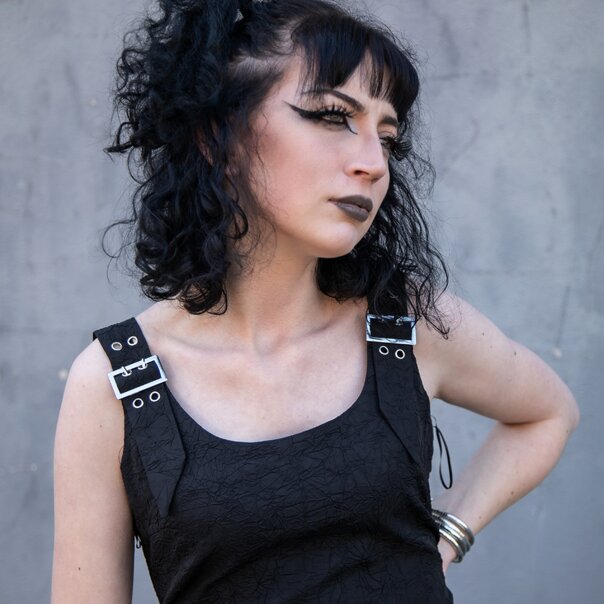 Banned No Rules Buckle Dress (Black) | Alternative Fashion, Goth Clothing