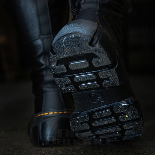 Stivali Dr Martens Hi-Soft in pelle (neri) | Blue Banana