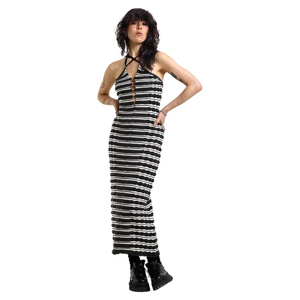 Ragged Priest Fever Dress (Charcoal) | Alternative Clothing