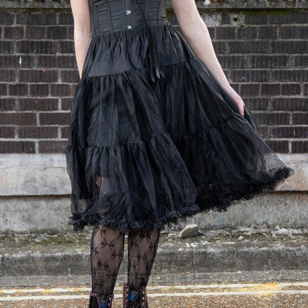 Hell Bunny Penelope Petticoat (Schwarz) | Blue Banana