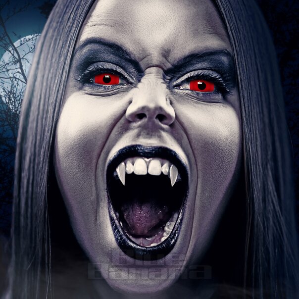 Mini Sclera 1 Day Tageskontaktlinsen in Rot, Coloured Contacts UK