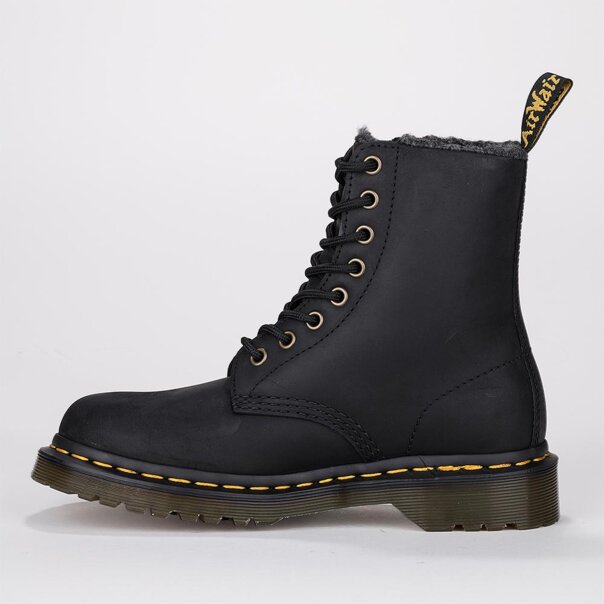 Dr Martens 1460 Pascal Wl Crazy Horse Boots (Black) | Alternative Footwear