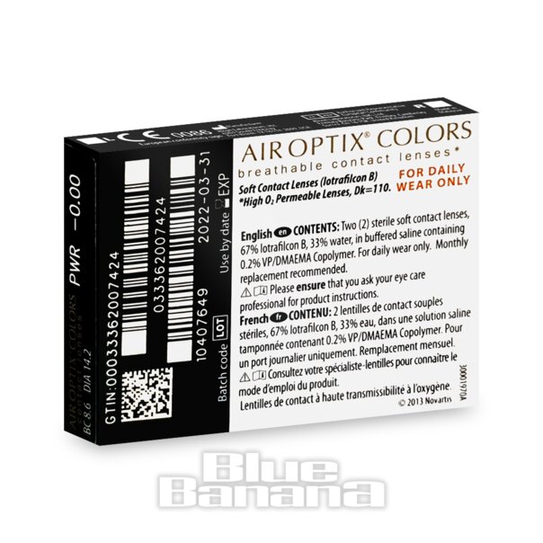 Air Optix Sterling Grey Monatskontaktlinsen mit Sehstärke
