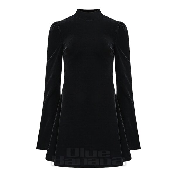 Killstar Dark Dawn Mini Dress (Black) | Gothic Dresses