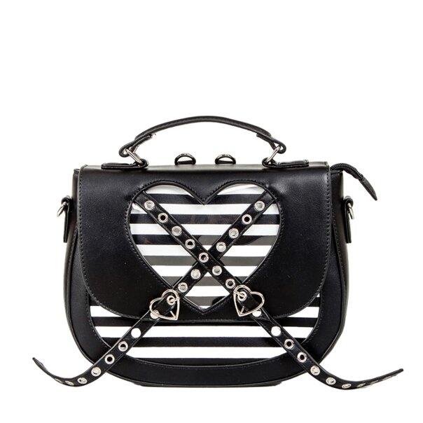 Banned My Heart Hacker Backpack (Black) | Alternative Accessories