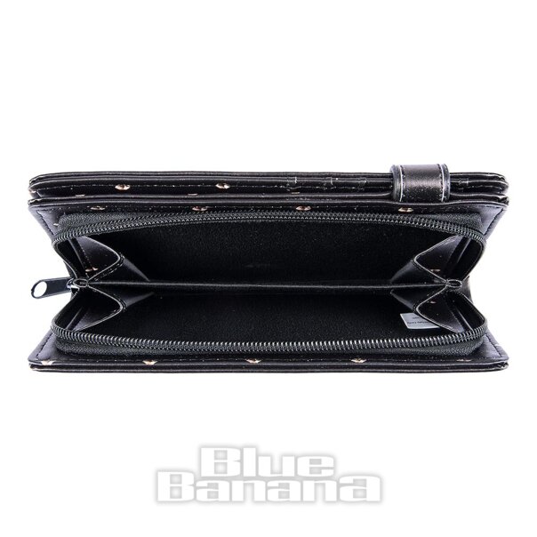 Nemesis Now Book of Spells Witchy Embossed Purse (Black) | Blue Banana