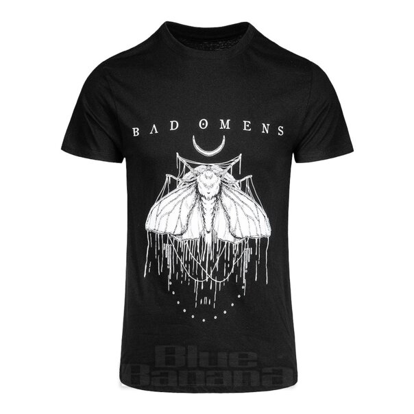 Official Bad Omens Moth T Shirt (Black) | Blue Banana