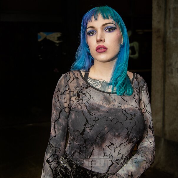 Camiseta Banned Valkyrie (negra/azul) | Blue Banana