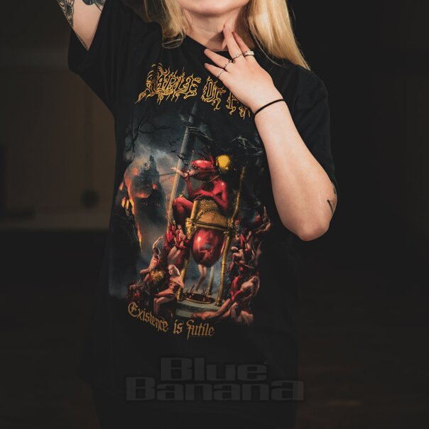 Offizielles Cradle of Filth Existence T-Shirt (Schwarz) | Band-Merchandise DE