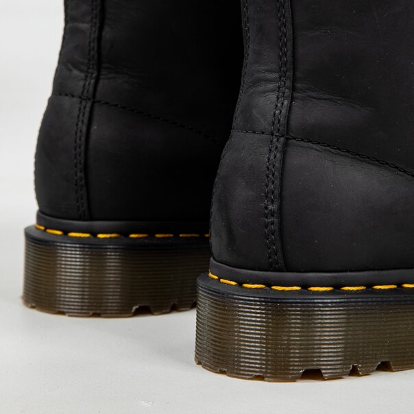 Dr Martens 1460 Pascal Wl Crazy Horse Boots (Black) | Alternative Footwear