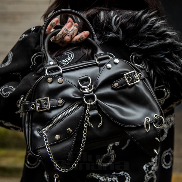 Banned Rebel Sugar Alternative Handbag (Black) | Alternative Accessories