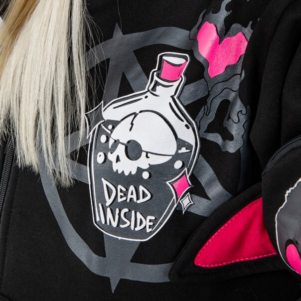 Cupcake Cult Death Potion Hoodie (Black) | Gothic Clothing