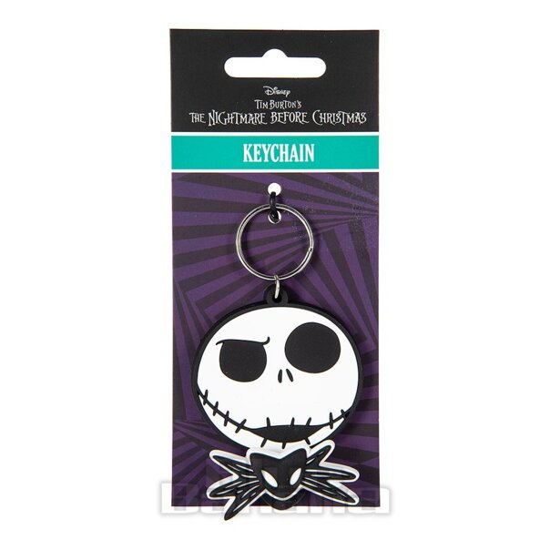 Official Nightmare Before Christmas Jack Spinner Schlüsselanhänger (Schwarz)