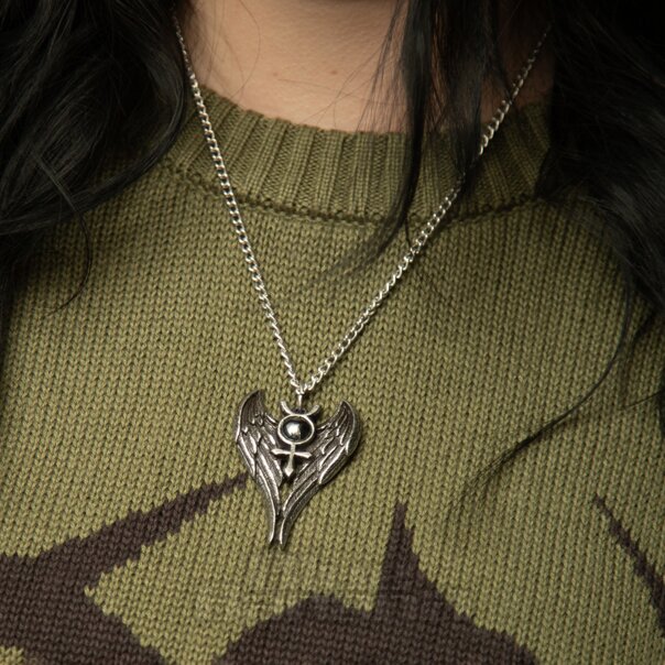 Suéter con corona de The Ragged Priest (verde) | Blue Banana