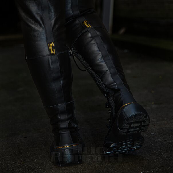 Stivali Dr Martens Hi-Soft in pelle (neri) | Blue Banana