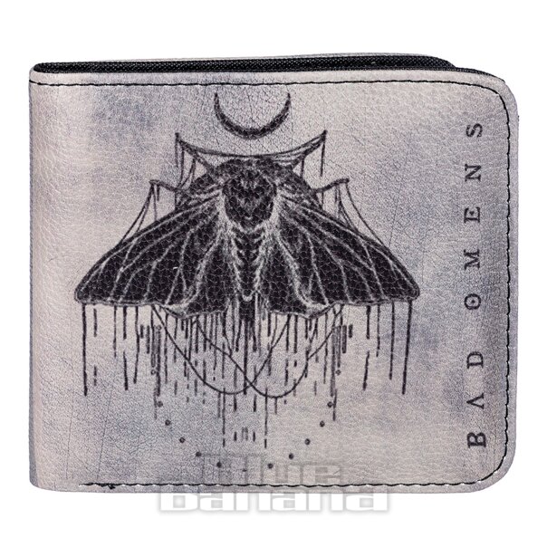 Official Bad Omens Motte Geldbörse (Stein) | Blue Banana