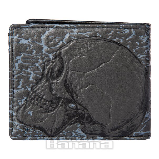 Nemesis Now Memento Mori Geldbörse (Schwarz) | Blue Banana