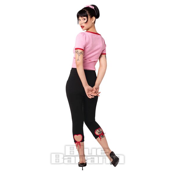 Hell Bunny Lucie Capris (Black) | Alternative Bottoms, Gothic Trousers