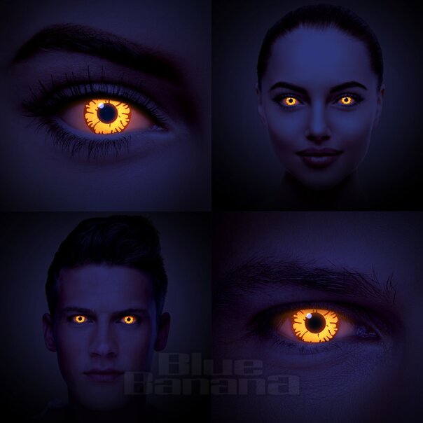 Volturi UV I-Glow Farbige Kontaktlinsen (30 Tage) | Coloured Contacts