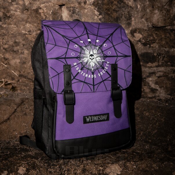 Offizieller Wednesday Nevermore Rucksack | Addams Family Merch