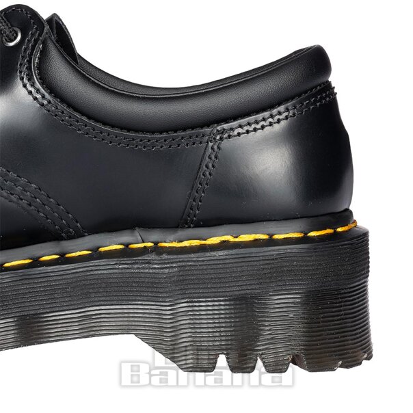 Dr Martens Quad 8053 Smooth Shoes (Black) | Dr Martens Boots