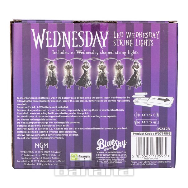 Offizieller Wednesdays-Lichterketten-Tanz (Mehrfarbig) | Blue Banana