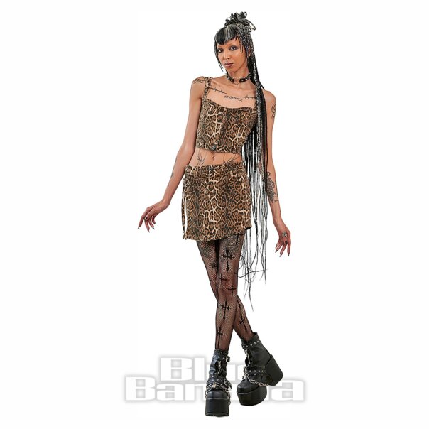 Banned Wild Instincts Shorts (Leopard Print) | Alternative Fashion, Goth Clothing