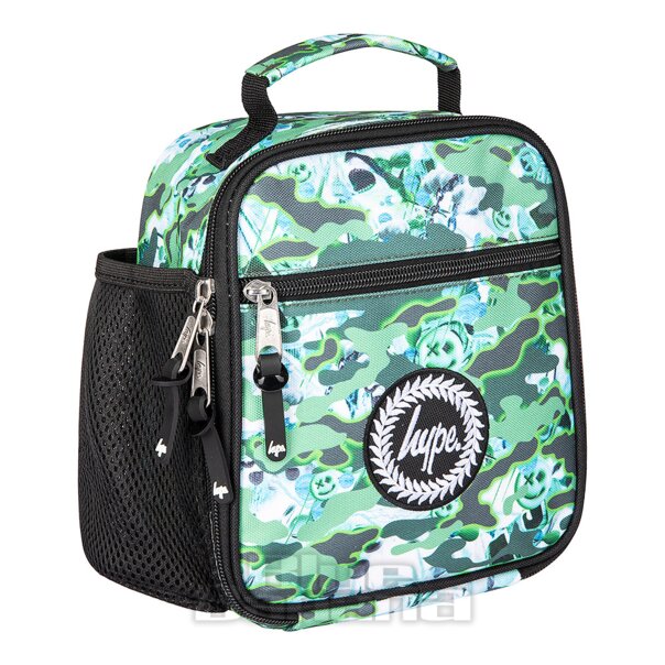 Hype Shark Smile Lonchera Camuflaje | Bolsa para la escuela