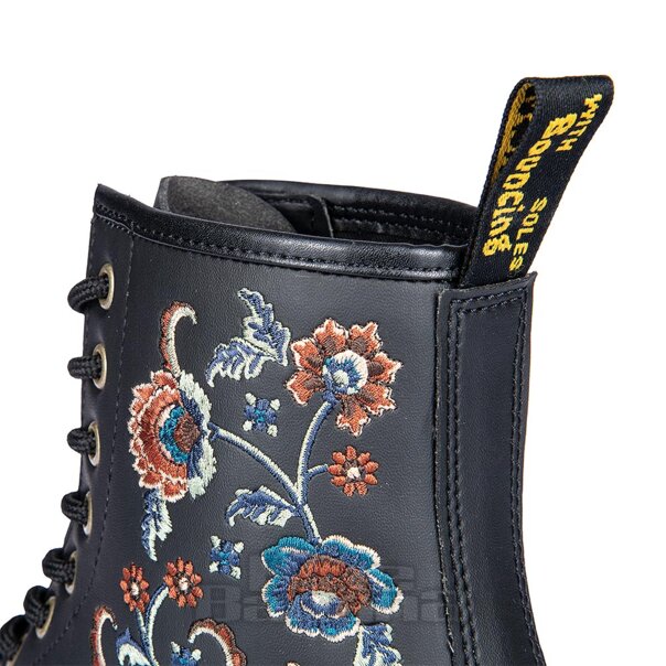 Dr Martens 1460 Vonda Boots (Schwarz) | Blaue Banane